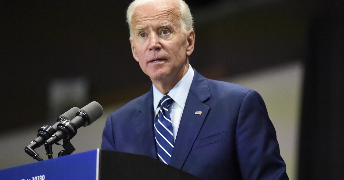 As Joe Biden defuse tensions with the left