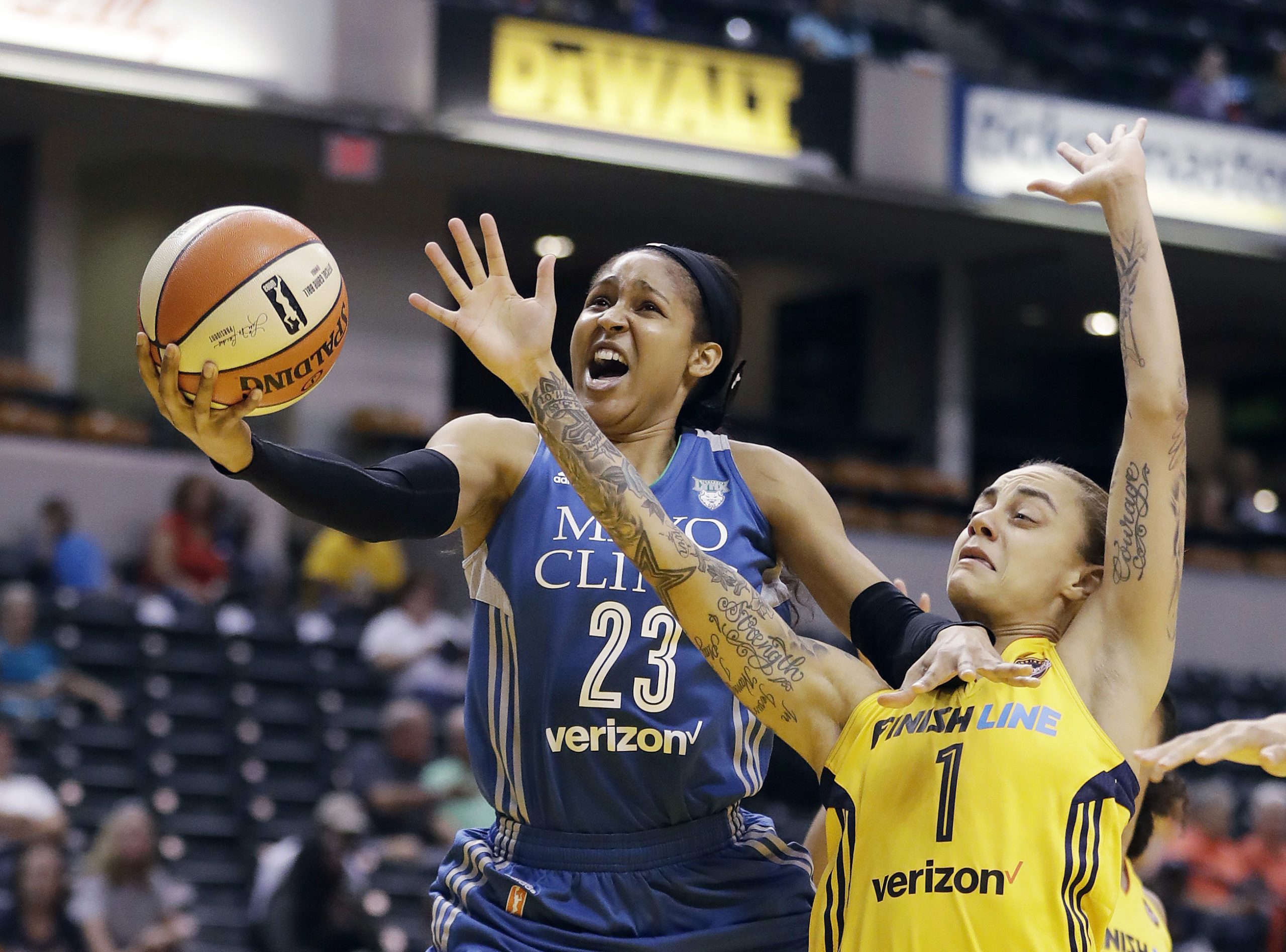 focus WNBA star Maya Moore Salta second year of professional basketball, and 2020 Criminal Justice Advocacy Olympics