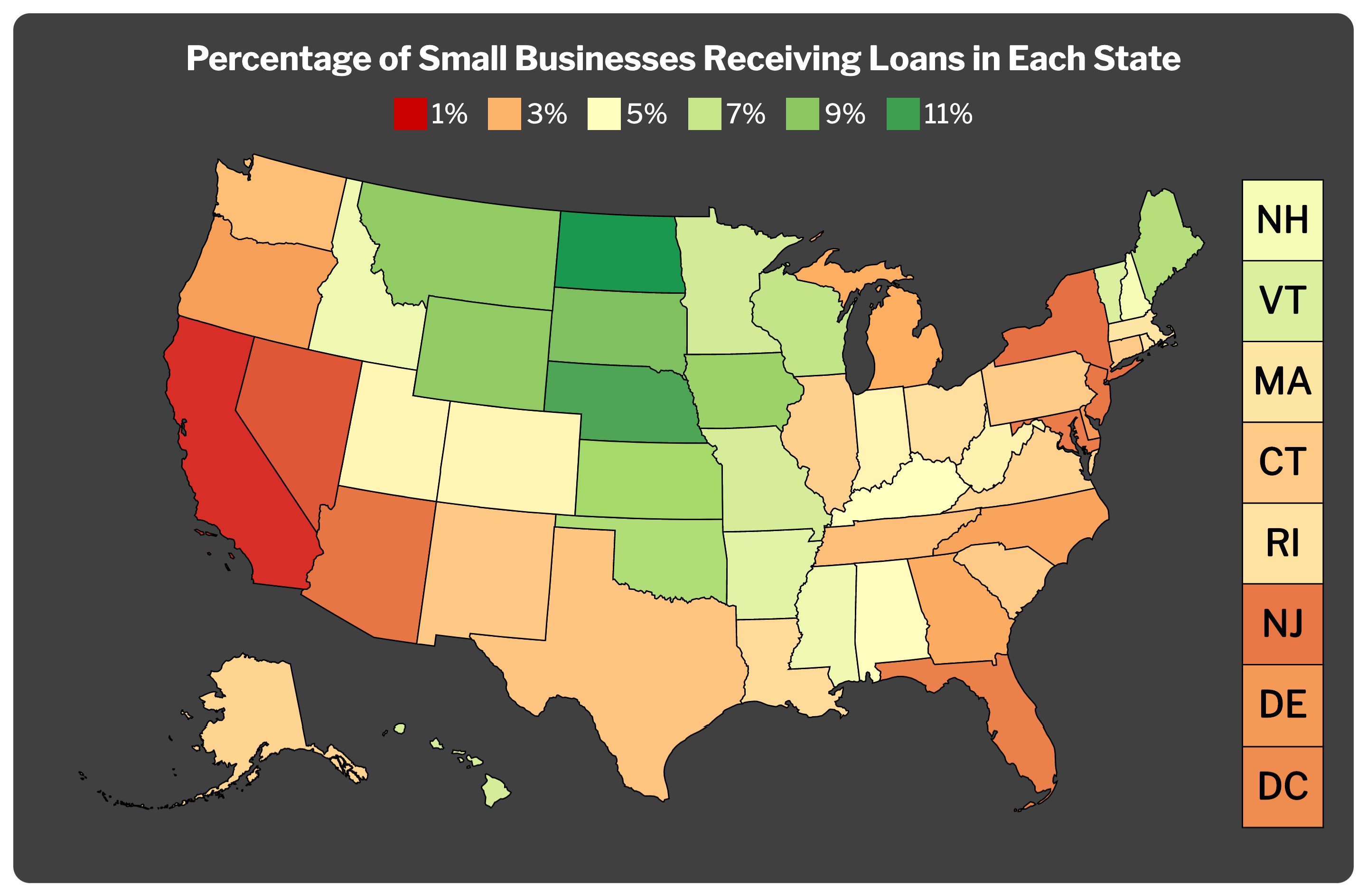 It is a shot in the arm for us, ‘How small and medium-sized Midwest companies are overcoming the coastal states for loans subsidized by the state